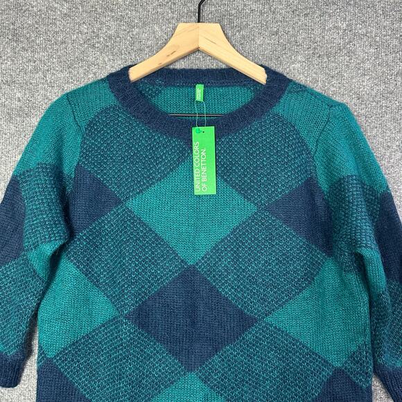 NEW United Colors Of Benetton Mohair Sweater Women's‎ Size XS - Picture 3 of 10